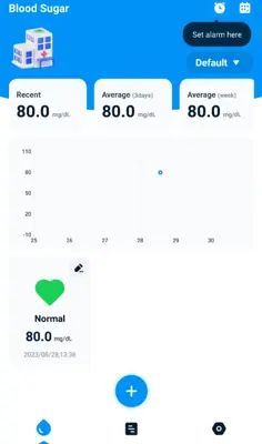 Blood Sugar android App screenshot 3