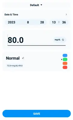 Blood Sugar android App screenshot 7